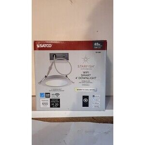 Satco Starfish Wifi Smart 4" Dimmable Downlight S11261